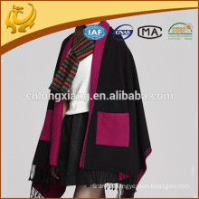 Chinese Factory Blank Color Wrap Scarf Design Multipurpose Scarf